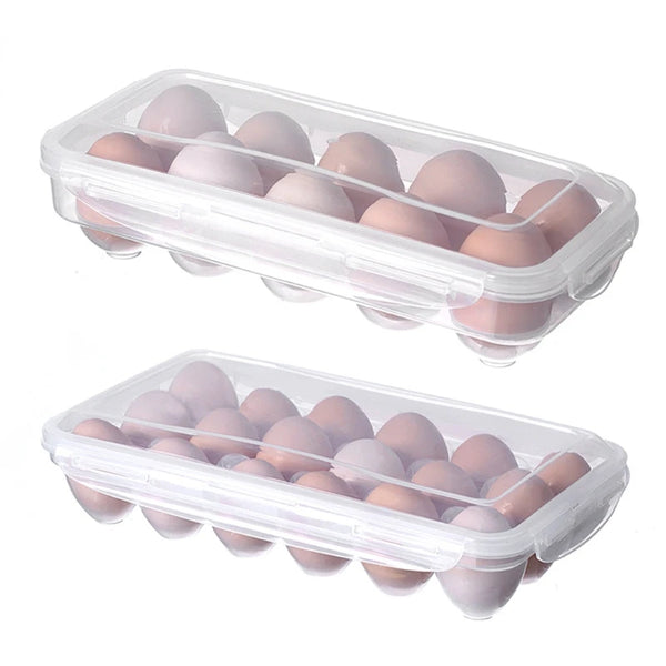 Transparent Lid Storage Egg Box