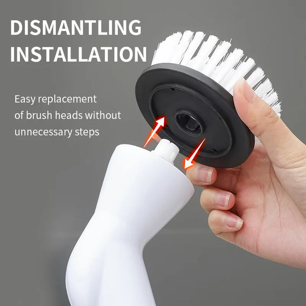 Electric Spin Brush